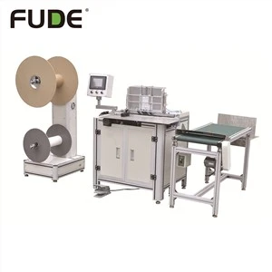 DWC-520A Semi-Peiriant Rhwymo Dwbl Wire Awtomatig gyda Hanger Feeder